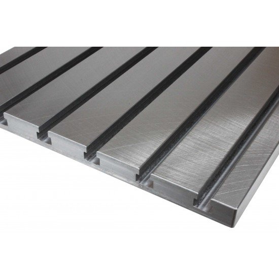 Finely Milled Steel T-slot plate 10020